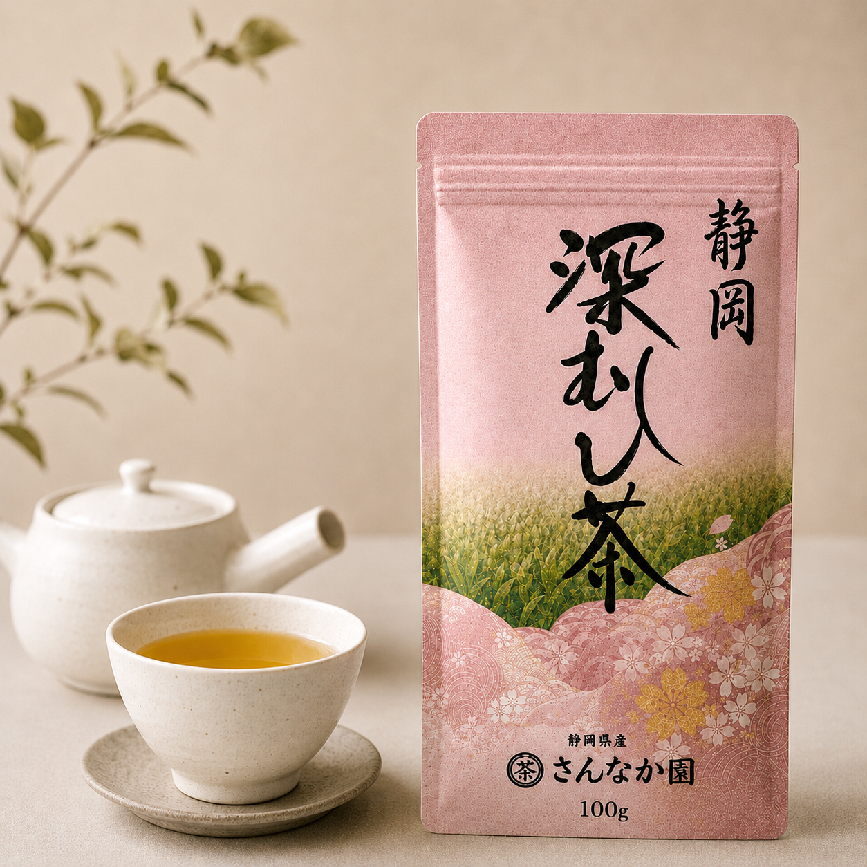 三中製茶の深蒸し茶